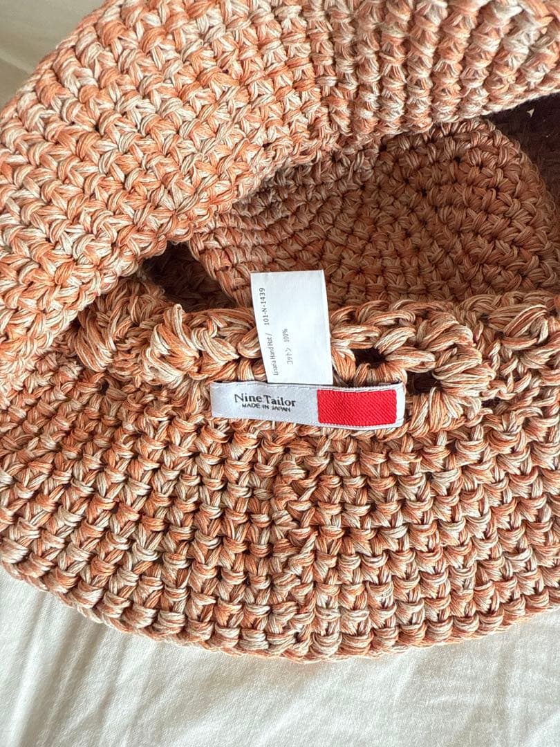 1LDK Nine Tailor｜Linaria Hand Hat orange