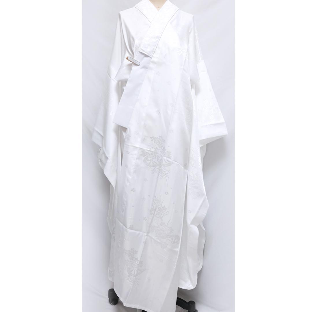 振袖用 ■ 長襦袢 ■ レース半衿 手縫い付け済み 白