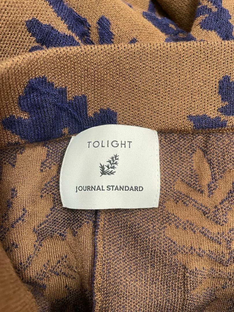 美品 トライト ジャーナルスタンダード フラワージャガードパンツ