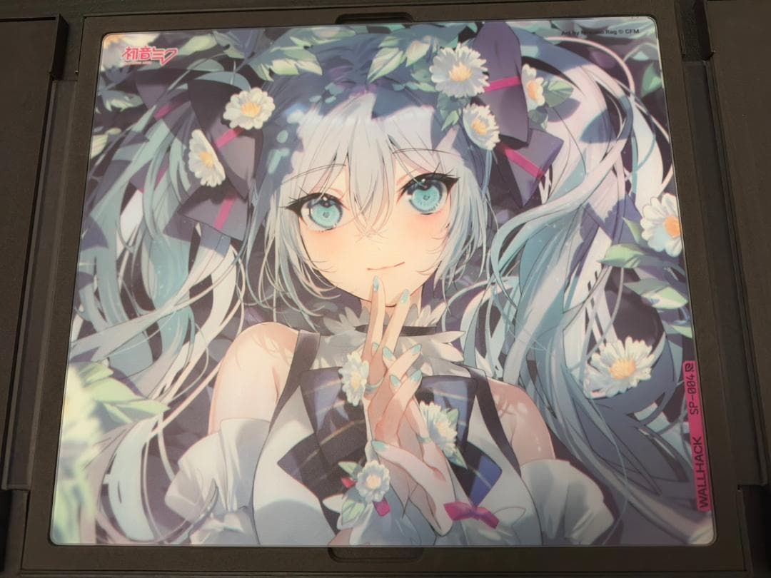 初音ミク Wallhack SP-004 Skypad ガラスマウスパッド