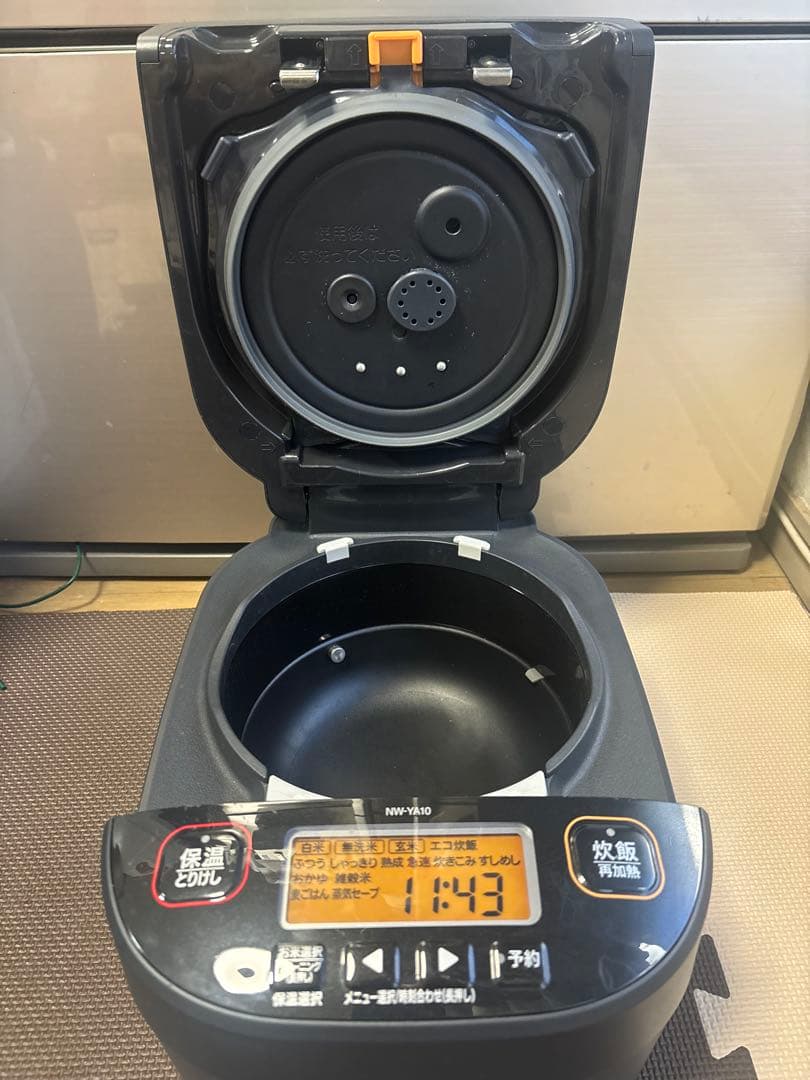 炊飯器 NW-YA10 ブラック 1.0L-2023年製