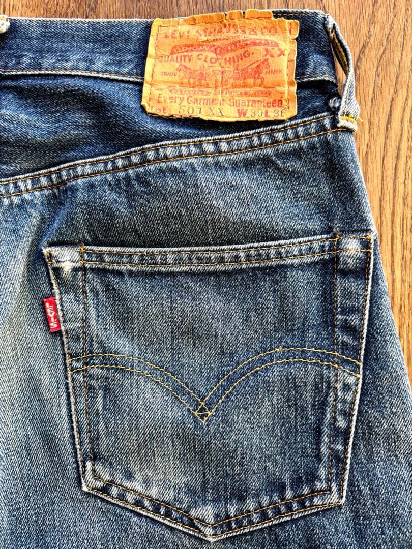 Levi’s501XX米国製（バレンシア工場1998年製造モデル）W30