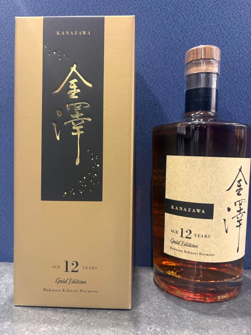 金沢 12年 ゴールドエディション ピュアモルトウイスキー
