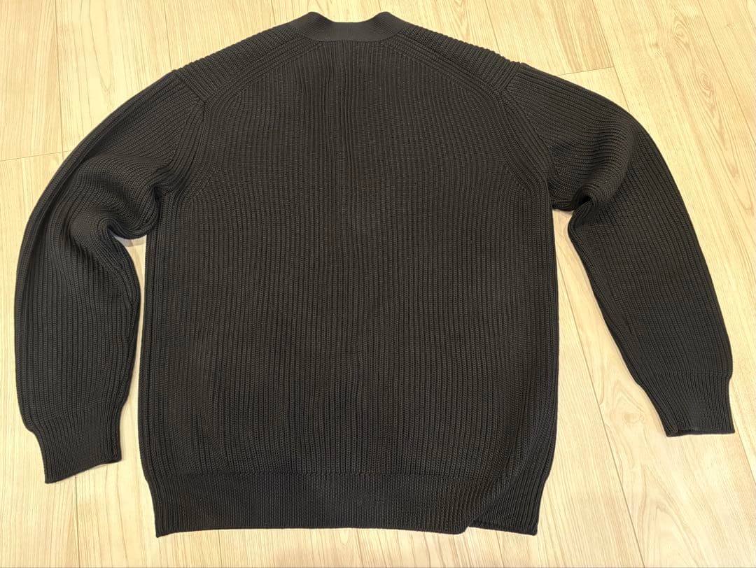 BATONER バトナー　ニット　リブニット　Vネック　カーディガン　サイズ2