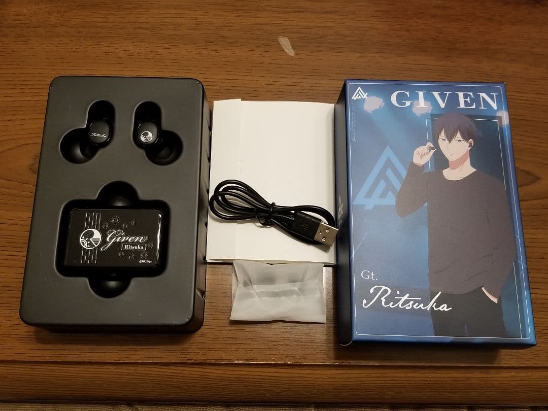 GIVEN ワイヤレスイヤホン Ritsuka 限定品 ギヴン 上ノ山立夏