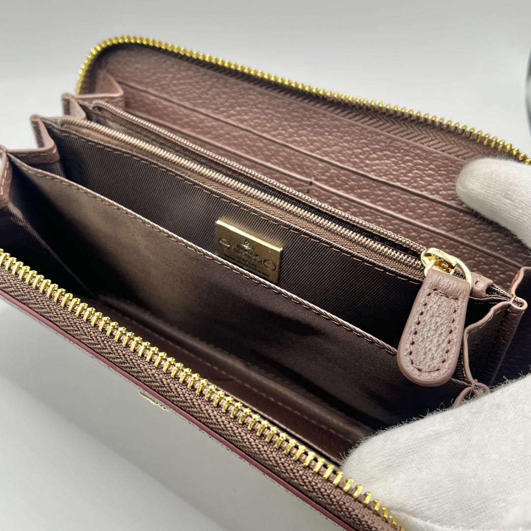 未使用 Vivienne Westwood 大人気シンプル 定番 茶 ブラウン