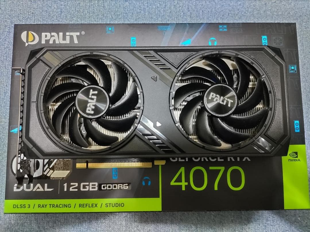L*e様 GeForce RTX 4070 12GB DUAL (GDDR6)
