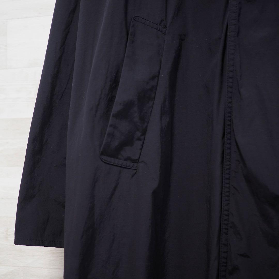 ジャケット・アウター YAECA CONTEMPO 21SS Hood Rain Coat-Bk/S