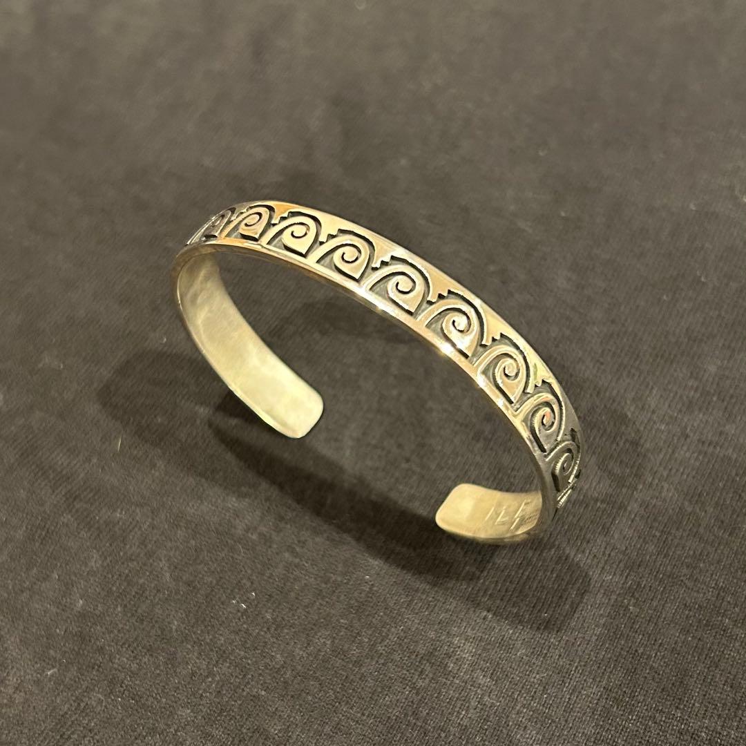 HOPI/ホピ族 Effie Tawahongva作 オーバーレイ バングル