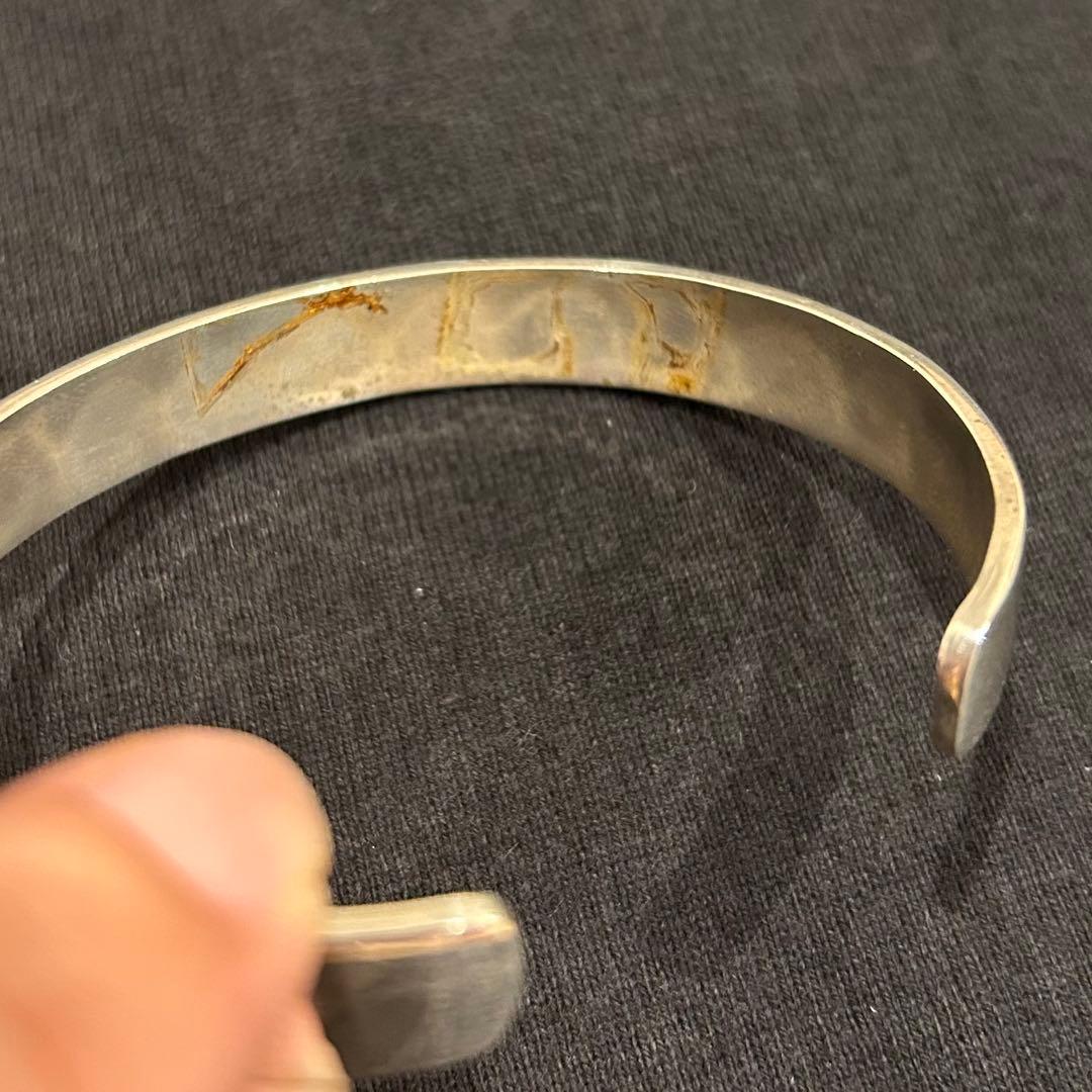 HOPI/ホピ族 Effie Tawahongva作 オーバーレイ バングル