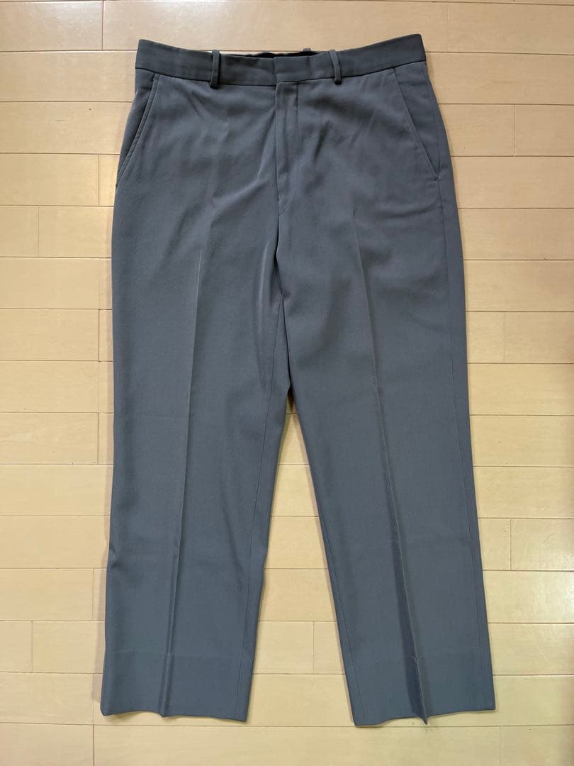 【名作】AURALEE 19AW ウールマックスギャバジン スラックス 4