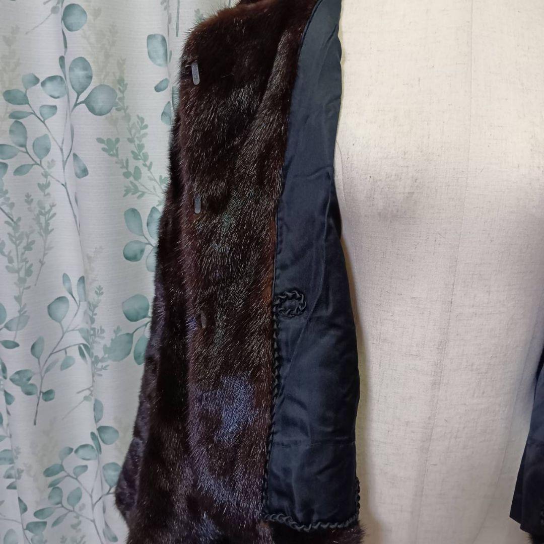 Black Jewel 毛皮 ダークミンク ブラック ショートコート