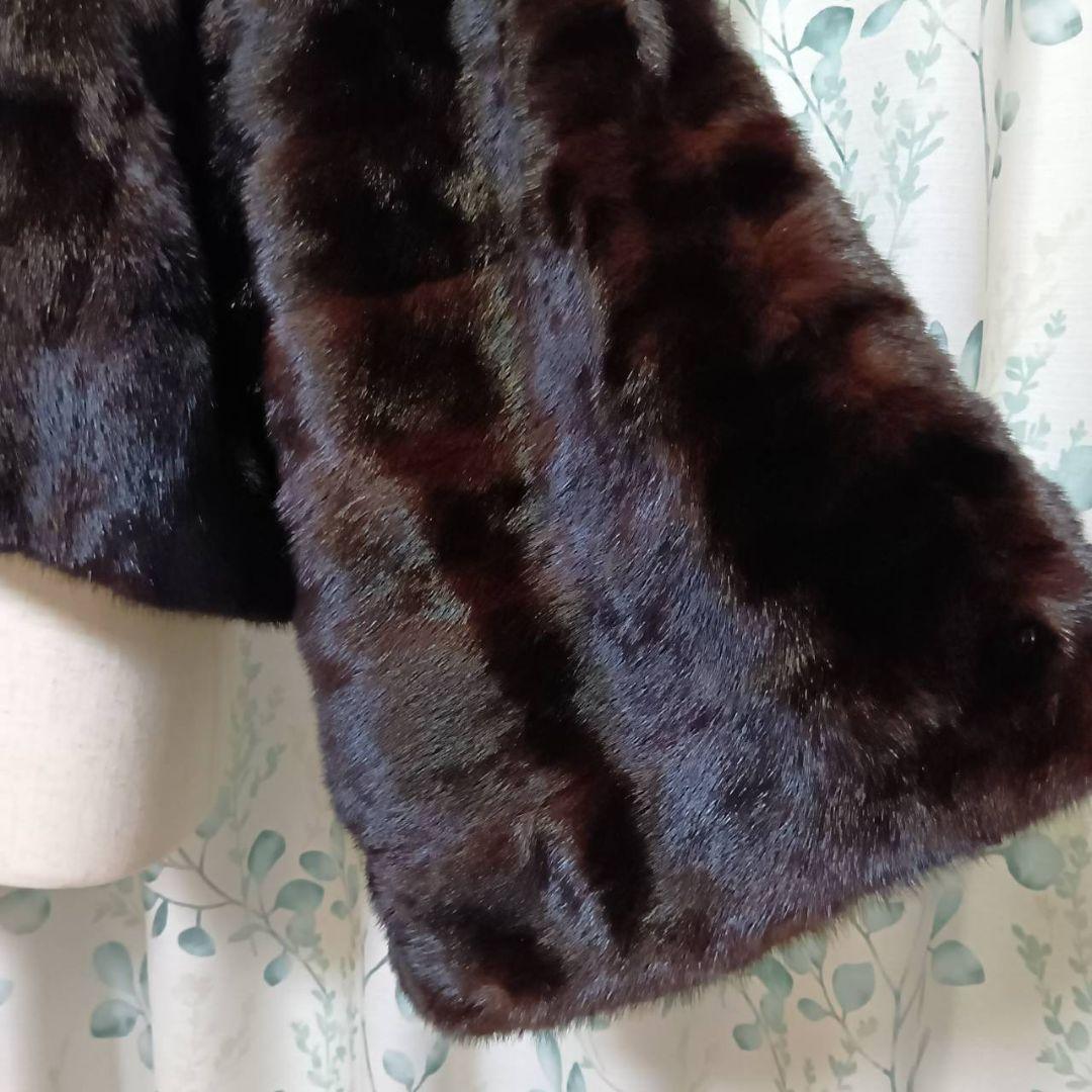 Black Jewel 毛皮 ダークミンク ブラック ショートコート