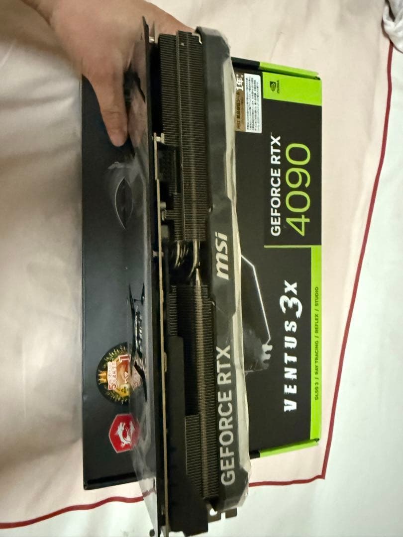 Msi rtx4090 ventusx3 中古美品
