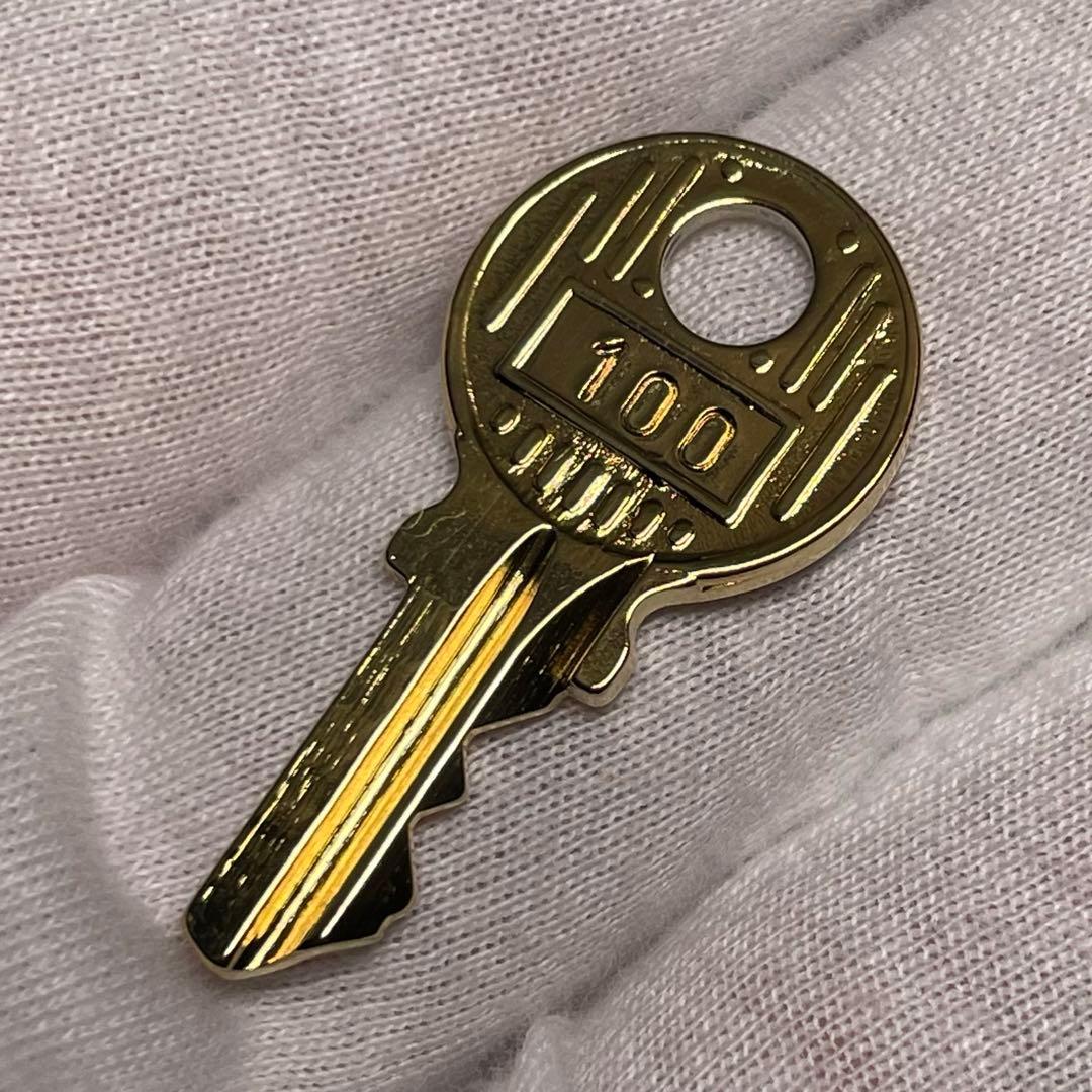 【美品】エルメス K24ゴールドメッキ パドロック リペア品 100番114-2