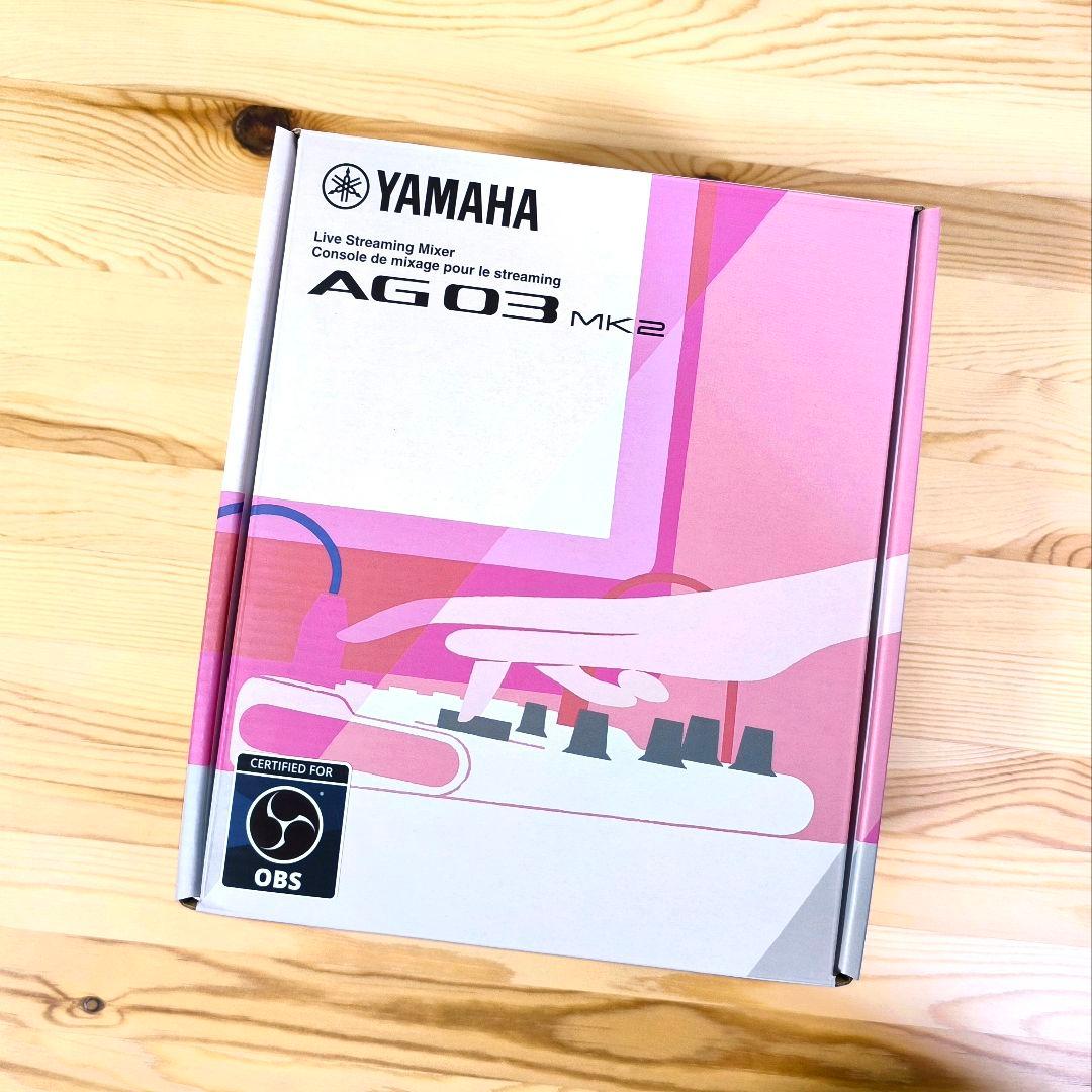 YAMAHA AG03MK2│ホワイトモデル ( 未使用に近い )