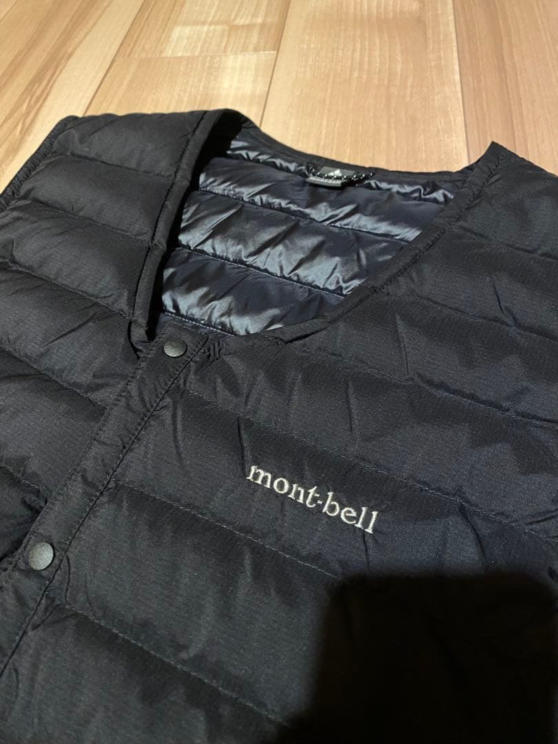 モンベル montbell　Mサイズ　スペリオ ダウン Vネック ベスト