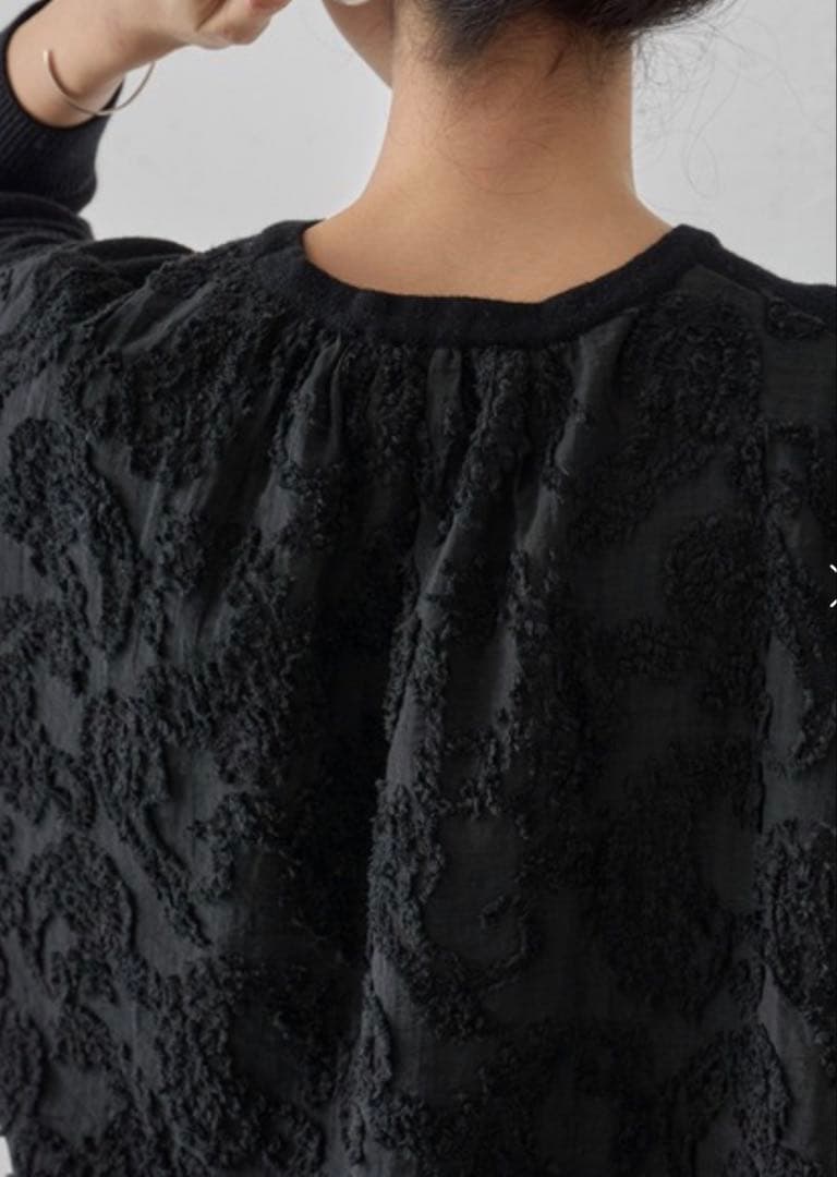 BEARDSLEY 後ろジャガードチュニック ガリャルダガランテ