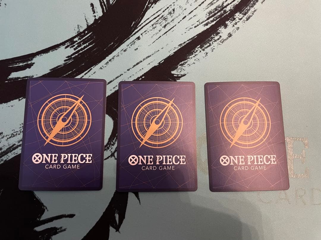 モンキー・D・ルフィ SR パラレル OP07-109 3種類　3枚セット