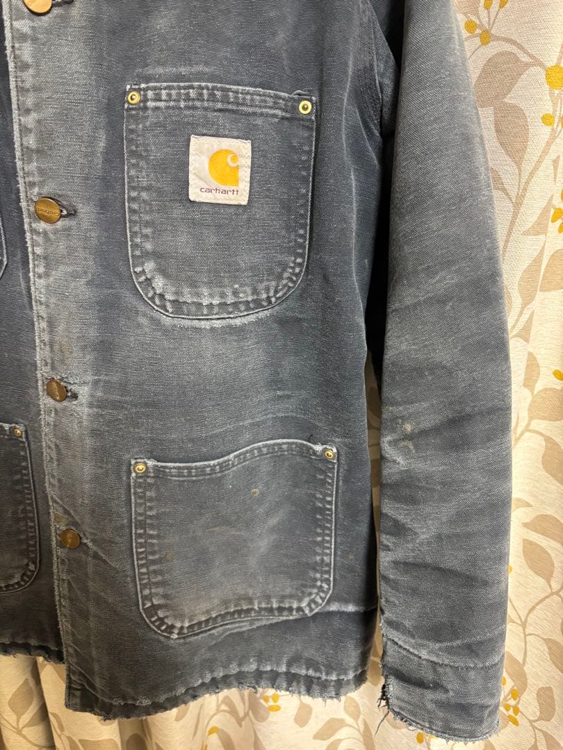 90's Carhartt ミシガンチョアコート ブラック　ovy好きな方へ