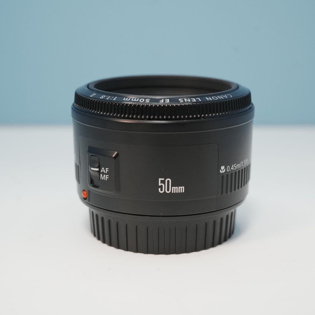 Canon純正 50mm F1.8 標準レンズ 美品 a5191