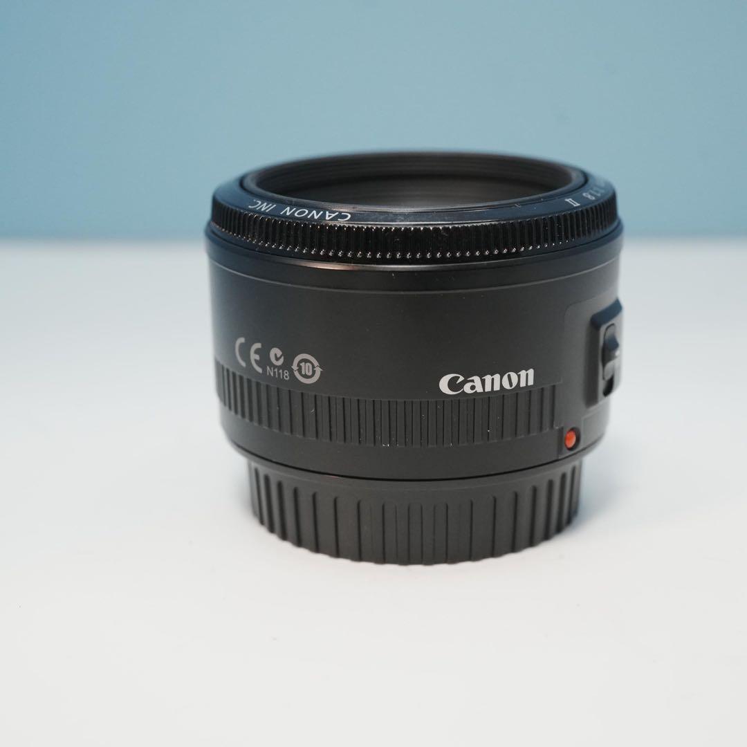 Canon純正 50mm F1.8 標準レンズ 美品 a5191
