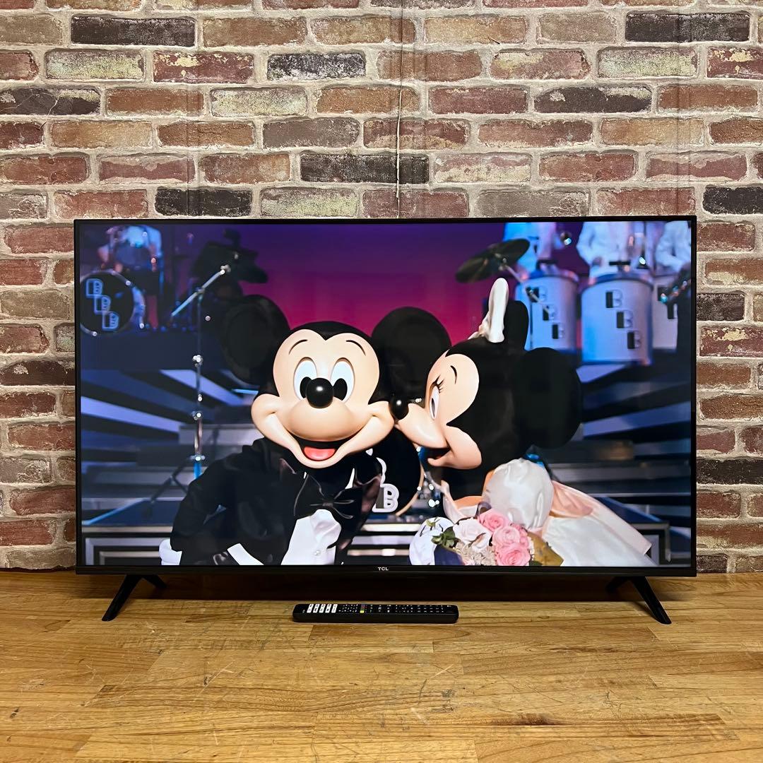 TCL 43V型 4K液晶テレビ Google TV 43P635 2022年製