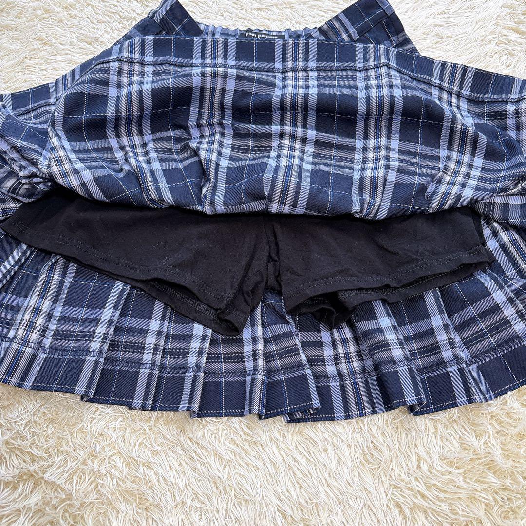 ポンポネット 160cm フォーマルスーツ 卒服　入学式 濃紺 お受験　発表会