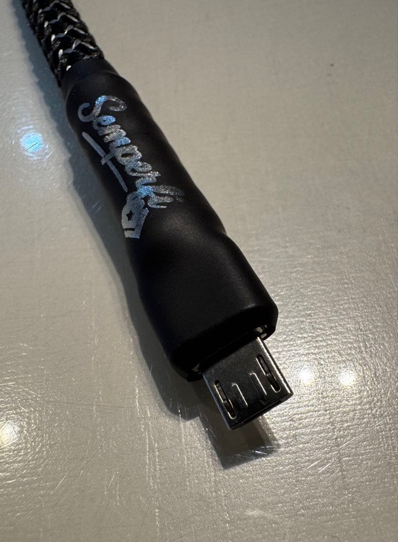 SemperFi Pure Silver USB-C OTG → Micro-B