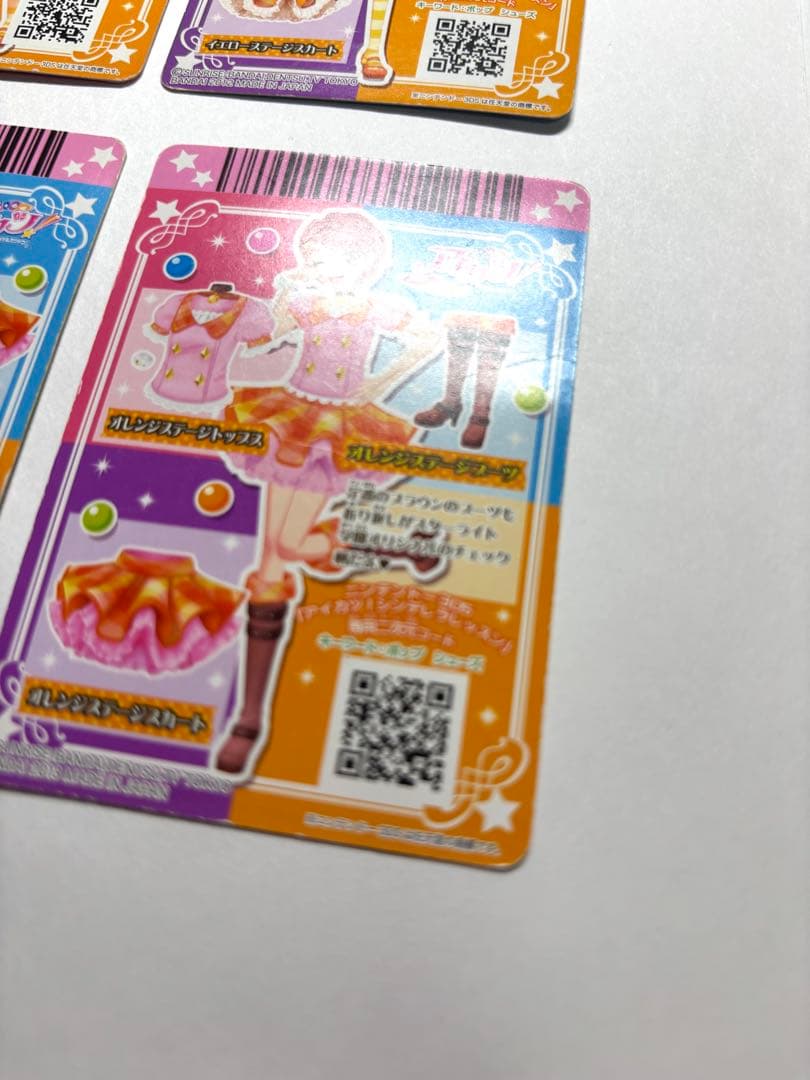 アイカツ カード 初期 ステージコーデ スクールドレス まとめ売り 排出版