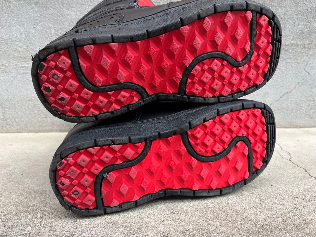 AIRWALK 赤黒 スノーボードブーツ25cm BOA