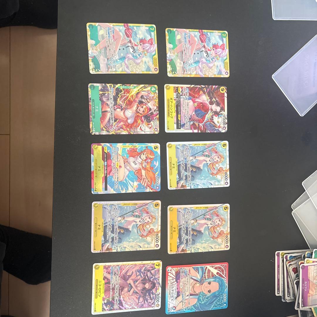 ナミ他人気女性キャラクター10枚まとめ売り