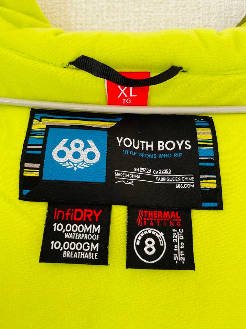 686 YOUTH BOYS スノーボードウェア XL