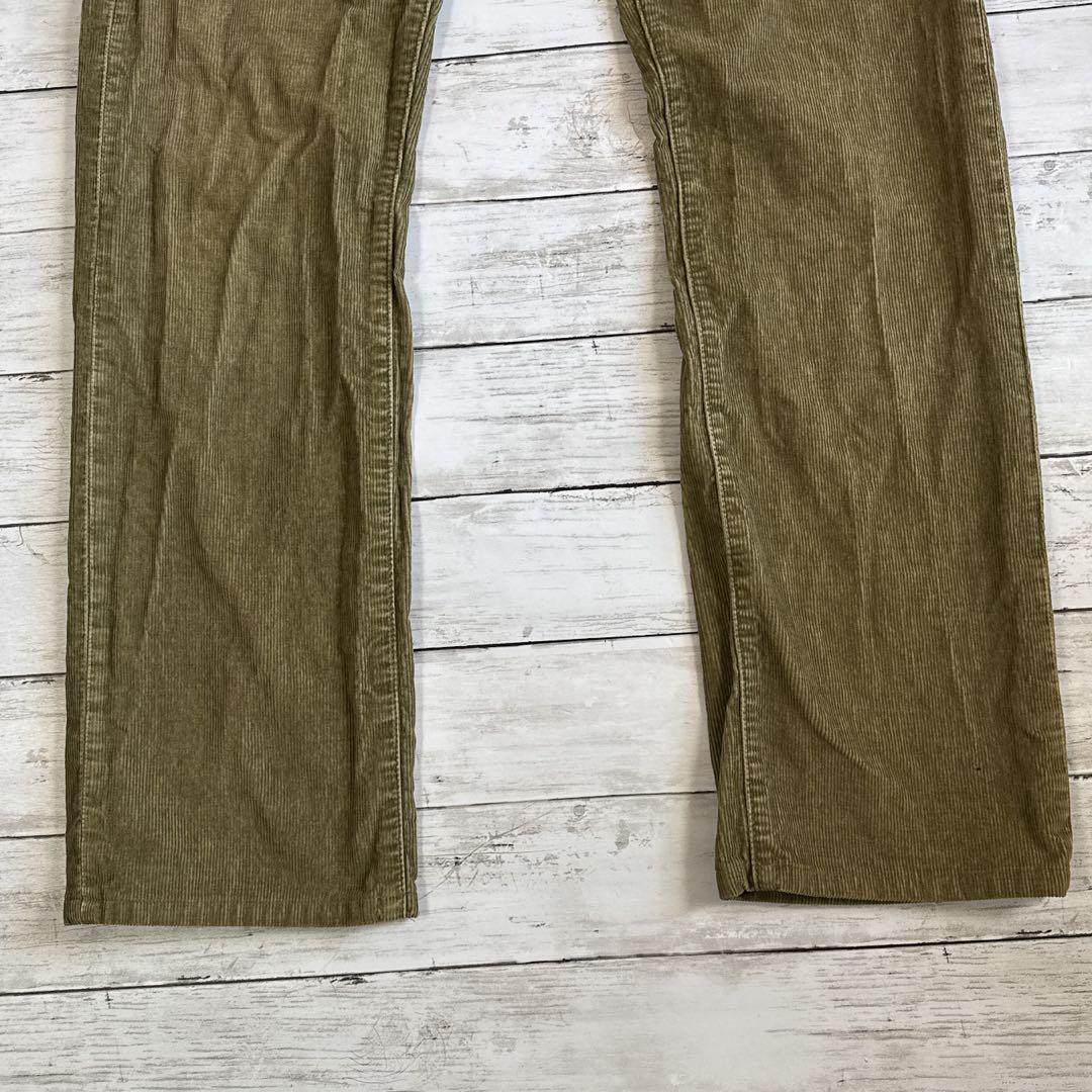 ろ*ー様 ラルフローレンRRL コーデュロイパンツ オリーブ IDEALジップメ