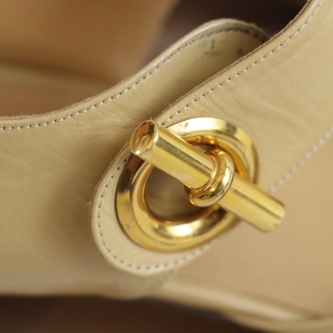 レア！Hermes　エルメス　ミュール　サンダル　レザー　ゴールド