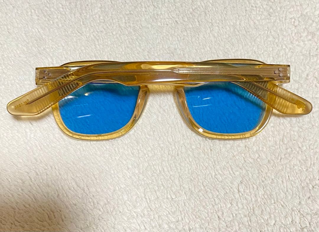 新品 MOSCOT モスコット MOMZA サングラス CINNAMON 黄色