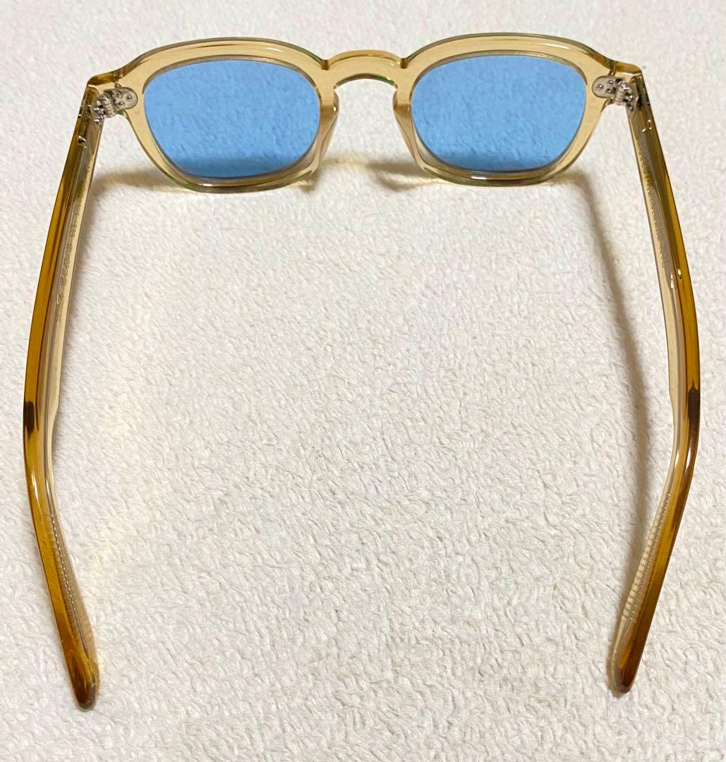 新品 MOSCOT モスコット MOMZA サングラス CINNAMON 黄色