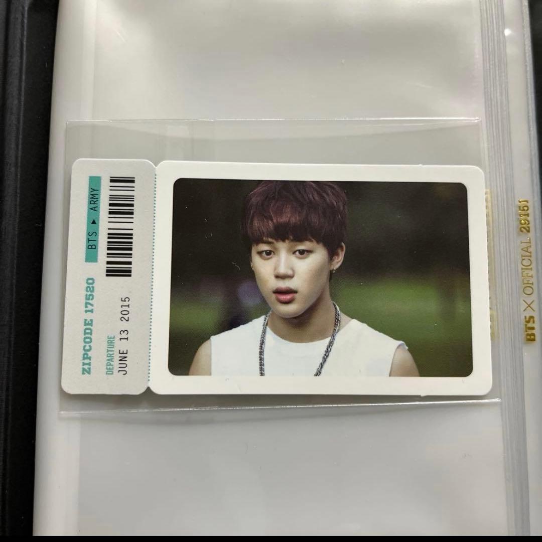 BTS 2nd マスター　17520 フォトアルバム　チケット　トレカ　ジミン
