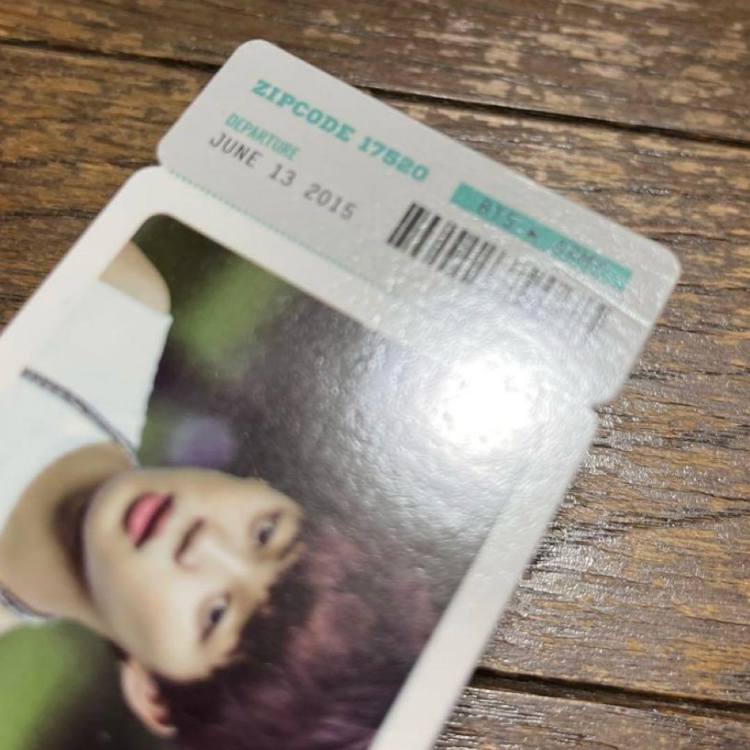 BTS 2nd マスター　17520 フォトアルバム　チケット　トレカ　ジミン