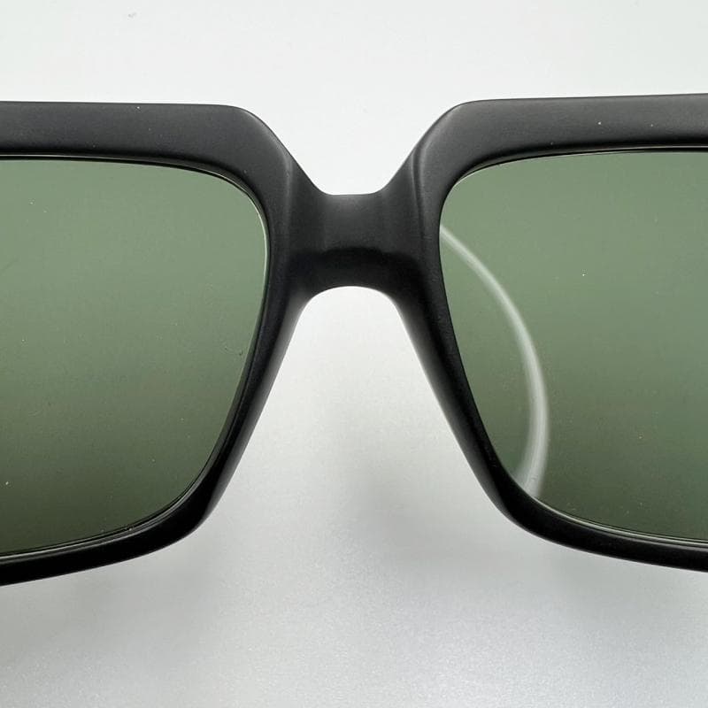 Cazal サングラス MOD.607 度なし スクエア マットブラック