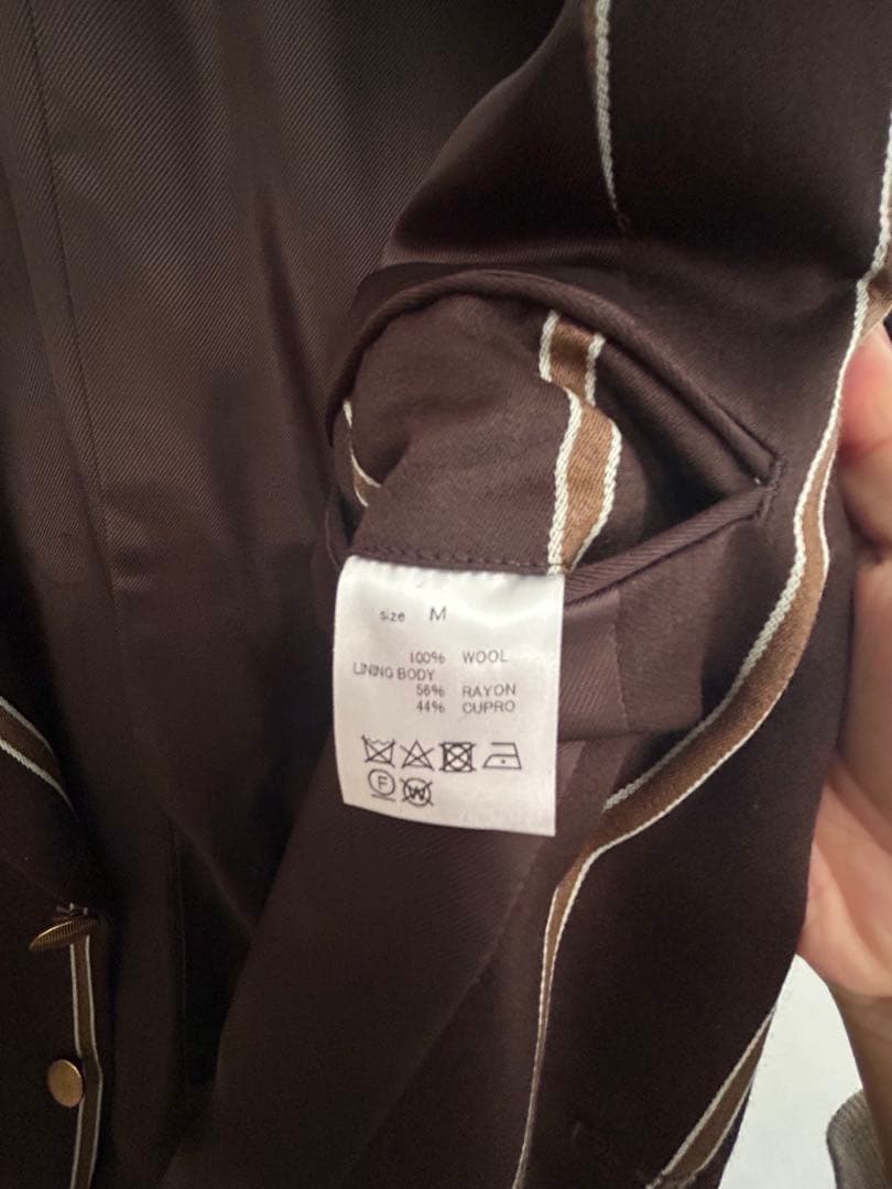 Bon vieux ストライプ ジャケット