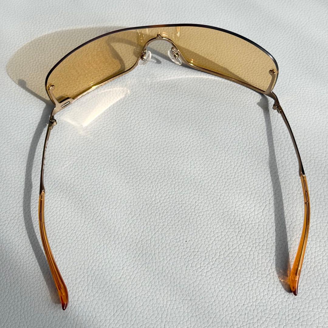 GUCCI シールド サングラス 一眼レンズ Y2K 廃盤 高見沢俊彦 着用