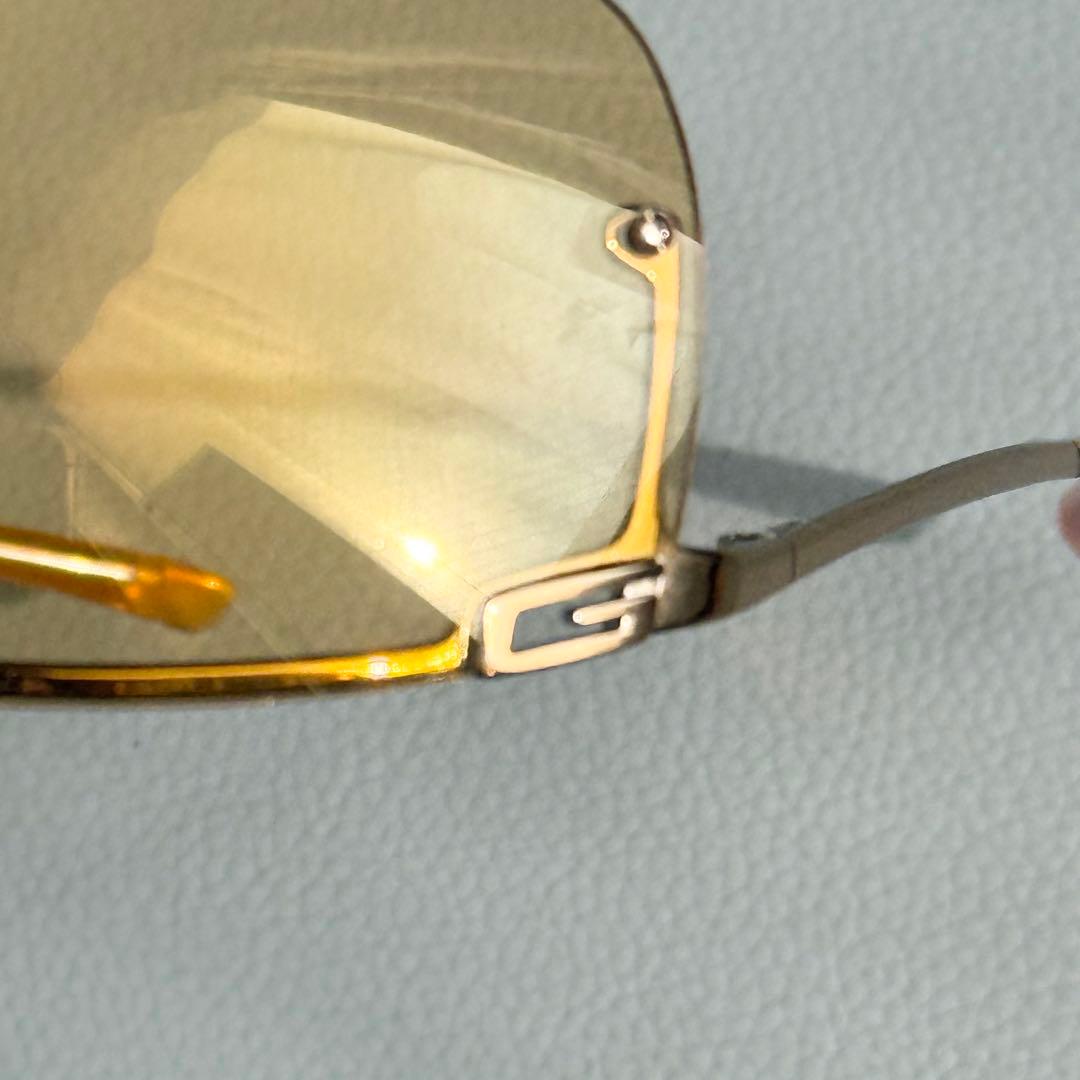 GUCCI シールド サングラス 一眼レンズ Y2K 廃盤 高見沢俊彦 着用