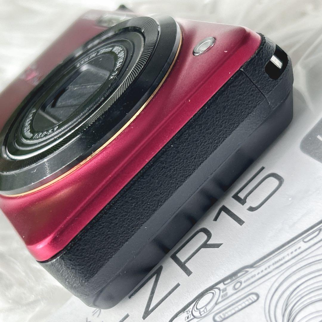 CASIO EXILIM EX-ZR15 外箱 説明書 純正バッテリー