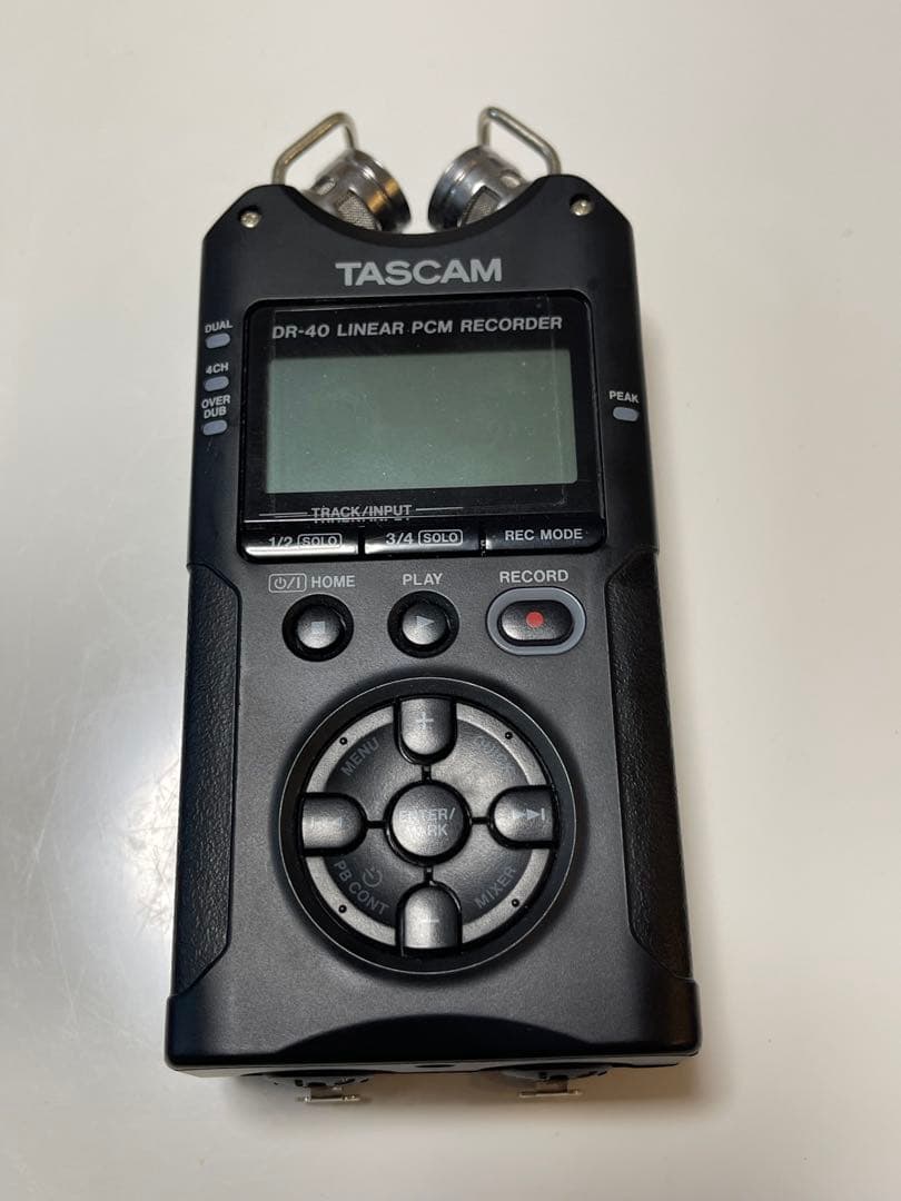 tascam DR-40 ver2 レコーダー　本体とケース