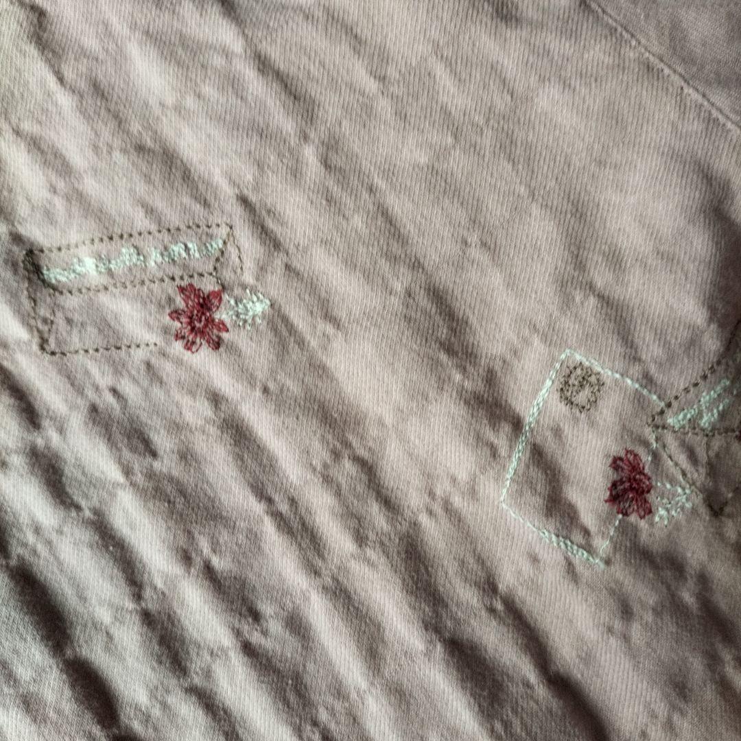 マドモアゼルノンノン　刺繍入り長袖チュニック　アニバーサリーコレクション