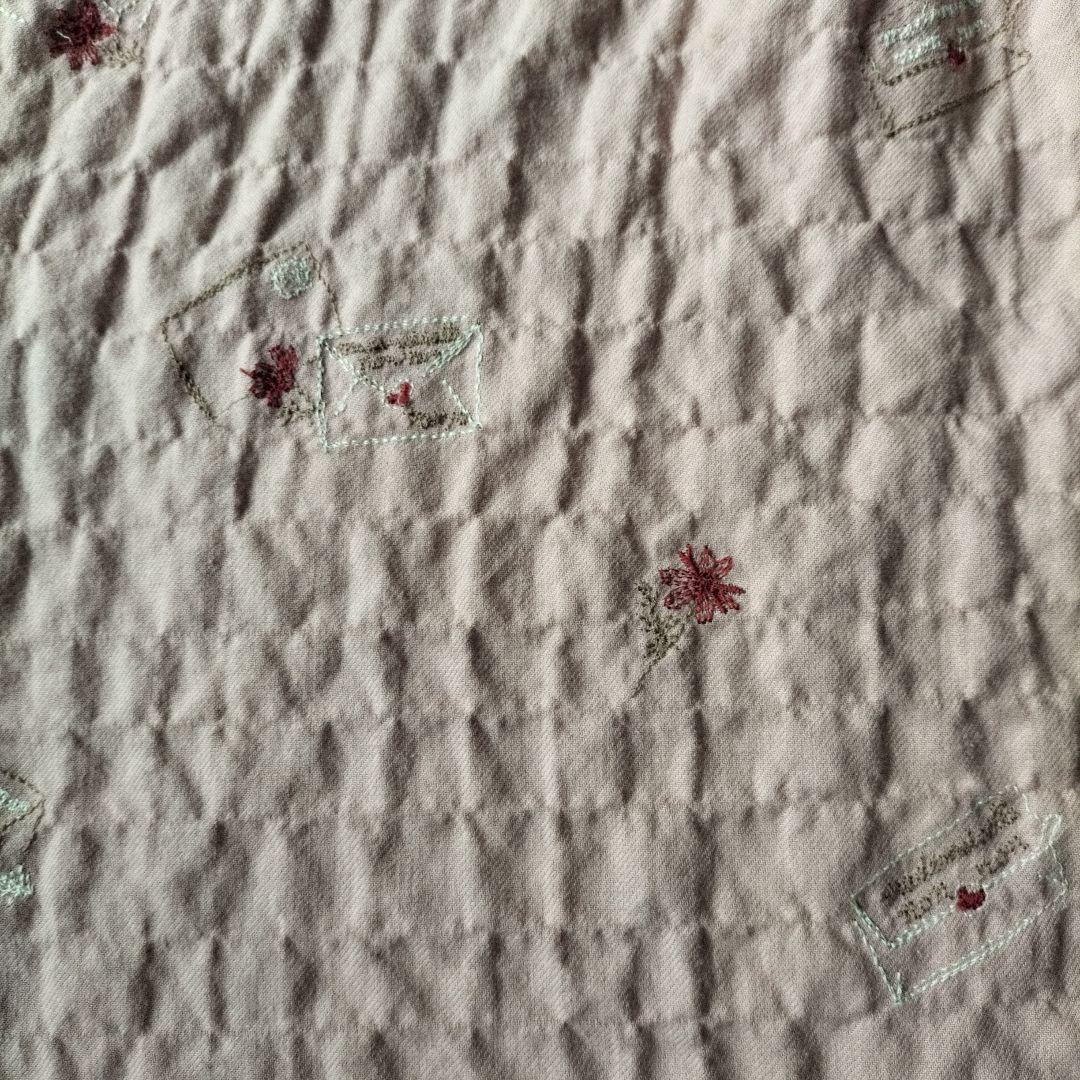 マドモアゼルノンノン　刺繍入り長袖チュニック　アニバーサリーコレクション