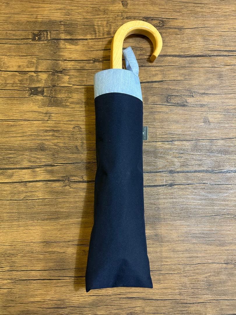 【サンバリア100】 2段折日傘 ネイビー