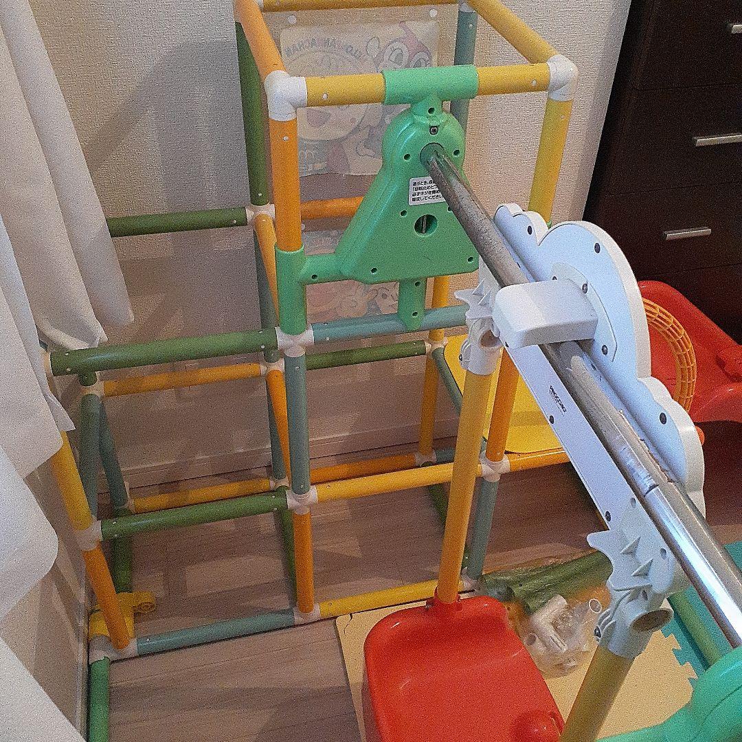 アンパンマン4way アスレチック　ブランコ滑り台　鉄棒