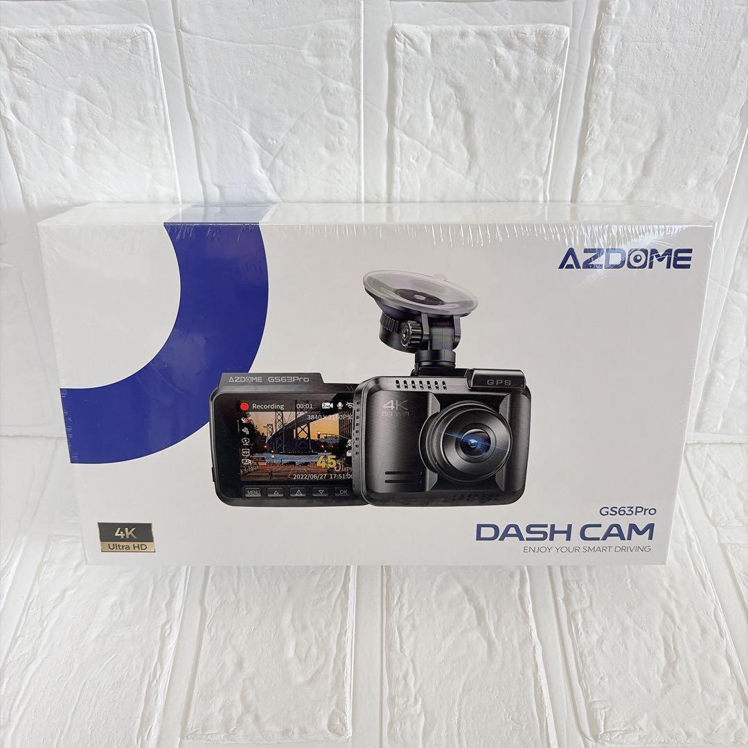 12. ドライブレコーダー 前後2カメラ 4K GPS WiFi 128GB内蔵